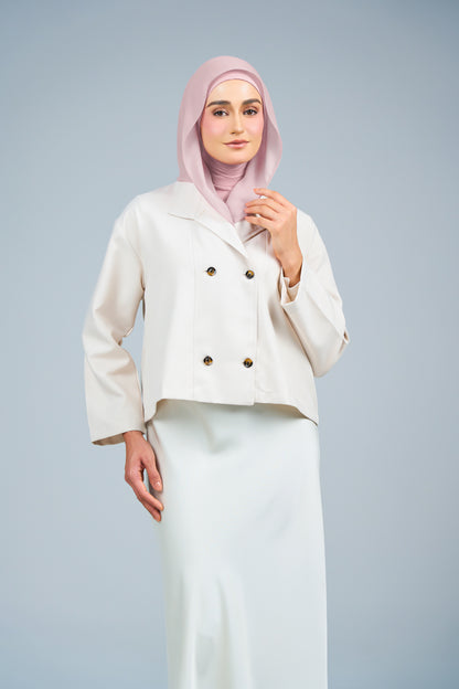 HoodXpress | Cotton Linen in Nude Pink