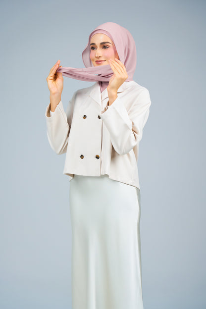 HoodXpress | Cotton Linen in Nude Pink