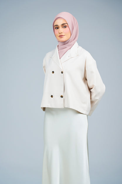 HoodXpress | Cotton Linen in Nude Pink