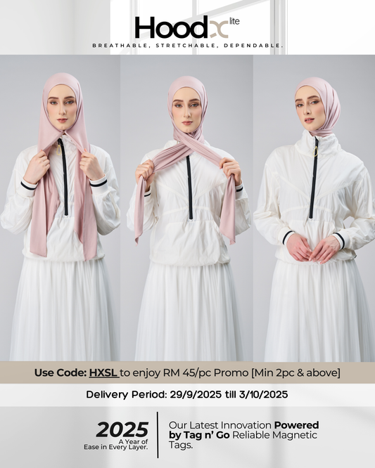 [★New] HoodX Lite in Nude Pink