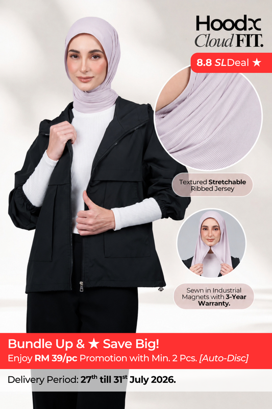 [★ New Colour] HoodX CloudFit in Natural Taupe