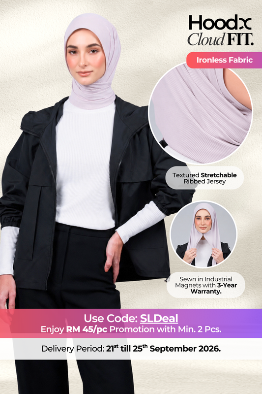 [★ New Colour] HoodX CloudFit in Natural Taupe