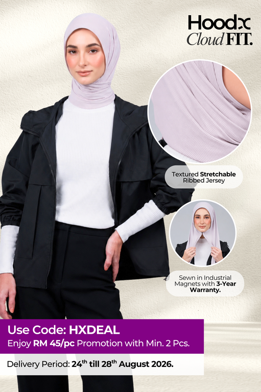[★ New Colour] HoodX CloudFit in Natural Taupe
