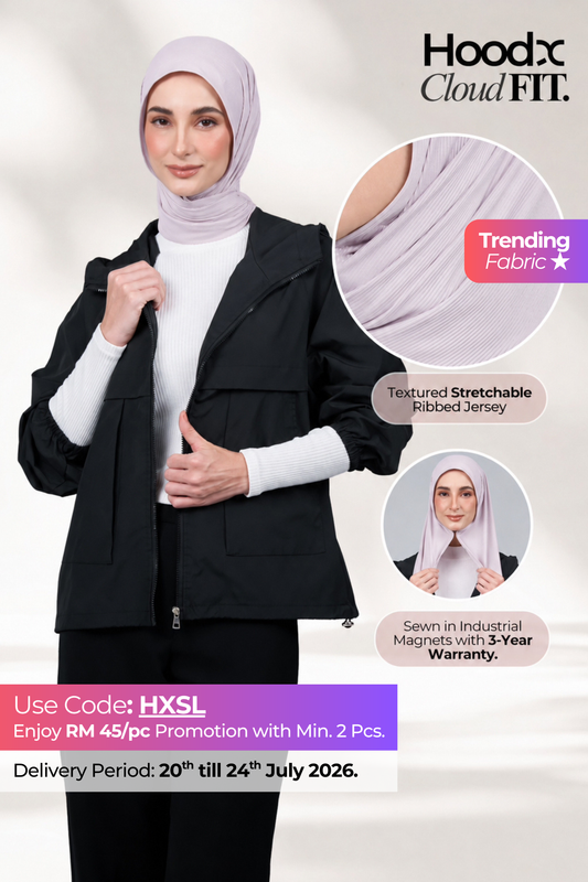 [★ New Colour] HoodX CloudFit in Natural Taupe