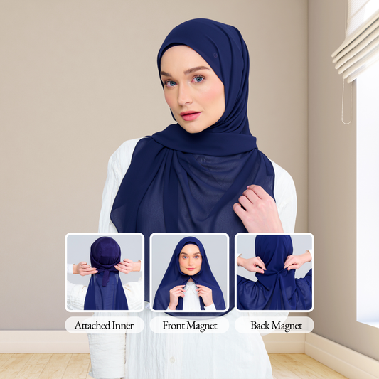 [As-Is] 3IN1 Instant Faith Tag n' Go in Navy Blue
