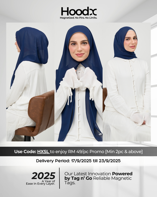 [★New] HoodX in Navy
