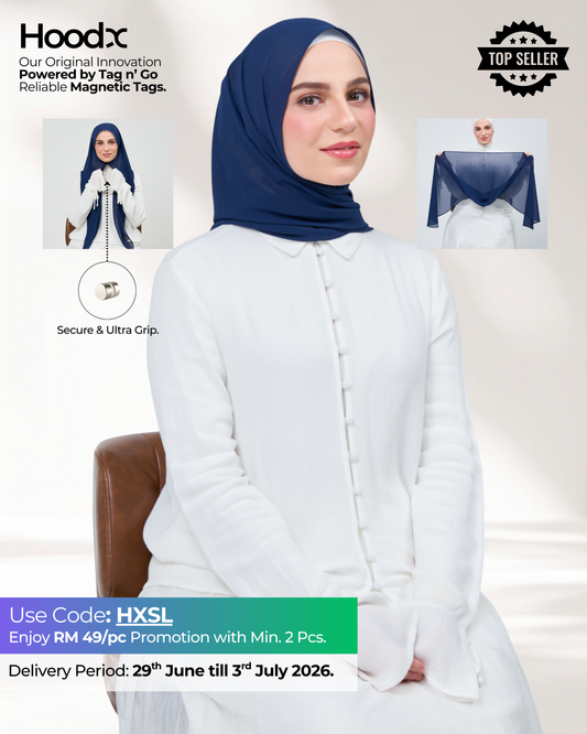 HoodX in Navy