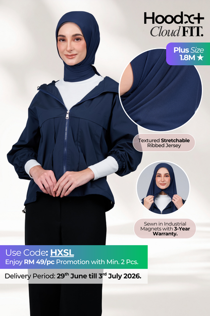 HoodX+ CloudFit in Navy