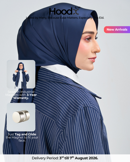 HoodX Luxe in Navy