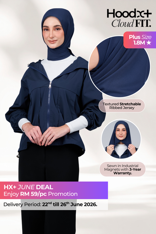 HoodX+ CloudFit in Navy