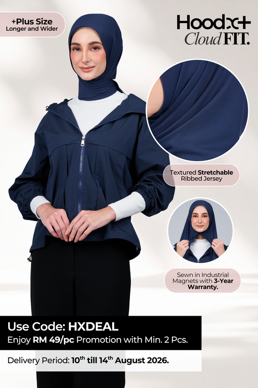 HoodX+ CloudFit in Navy
