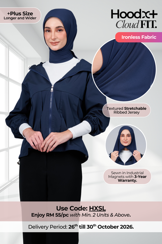 HoodX+ CloudFit in Navy