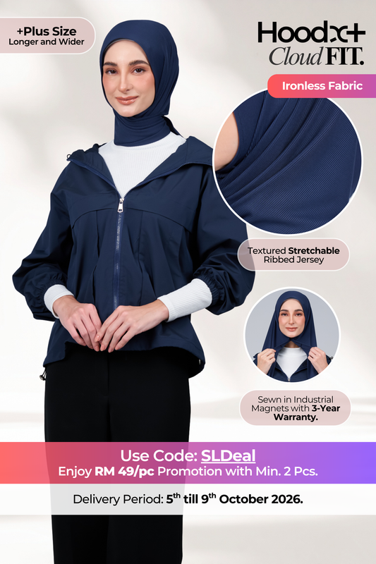 HoodX+ CloudFit in Navy