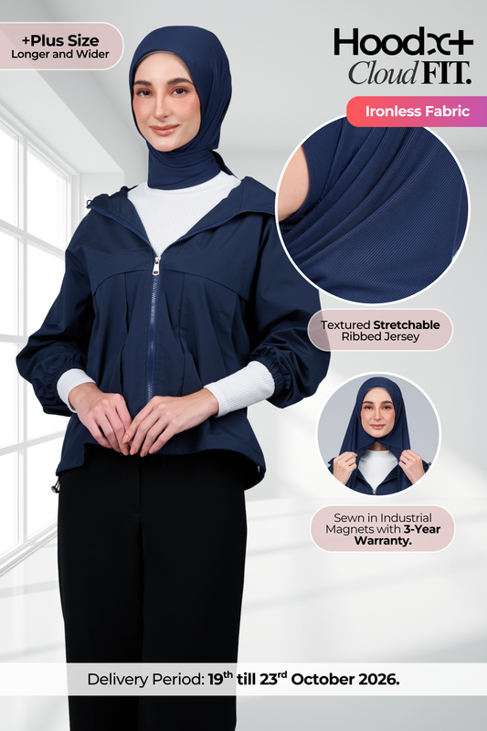 HoodX+ CloudFit in Navy