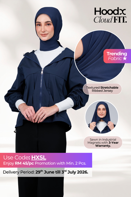 HoodX CloudFit in Navy