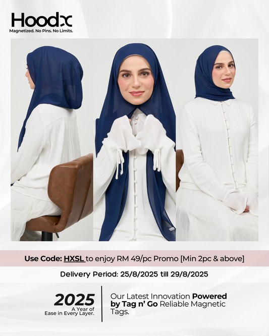 [★New] HoodX in Navy