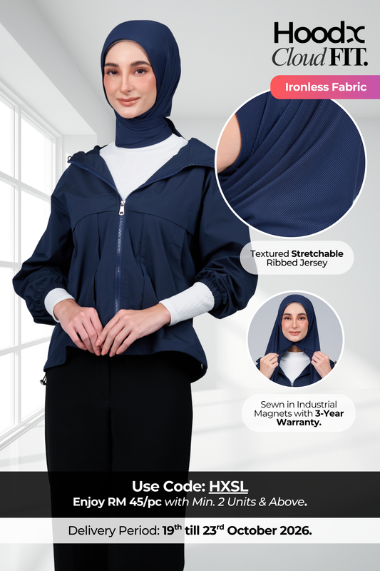 HoodX CloudFit in Navy