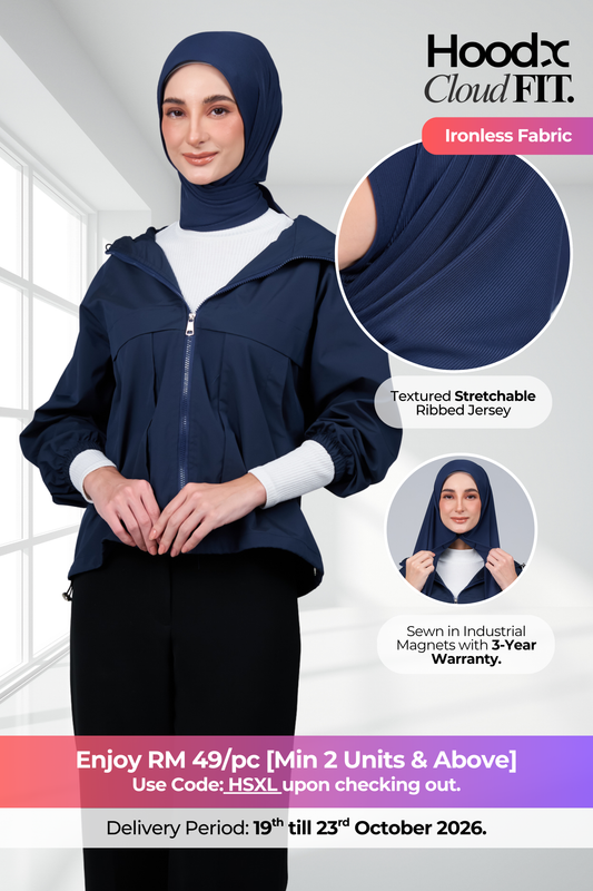 HoodX CloudFit in Navy