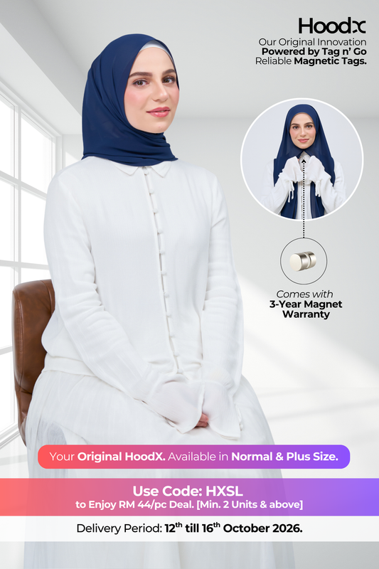 HoodX in Navy