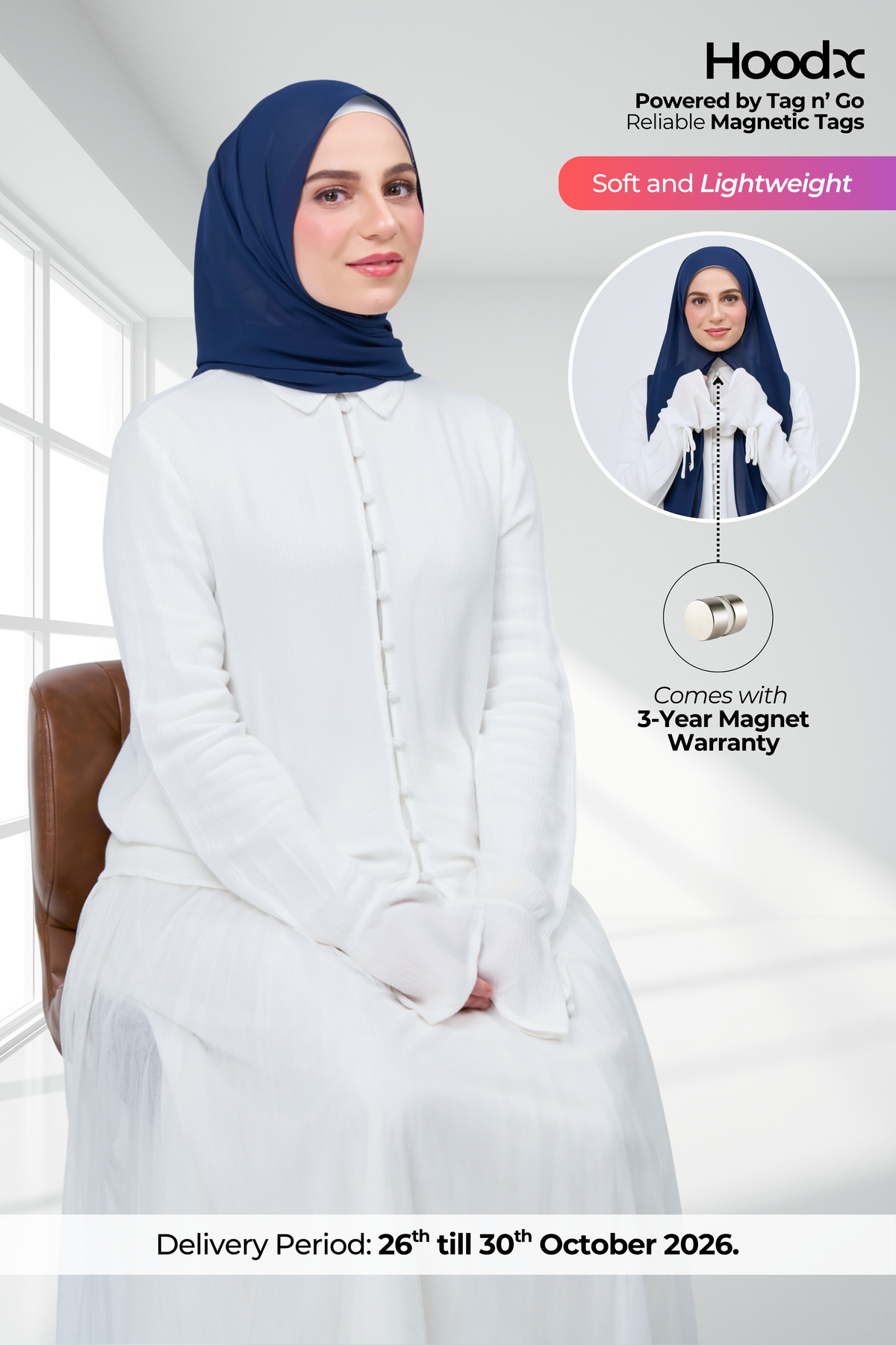 HoodX in Navy