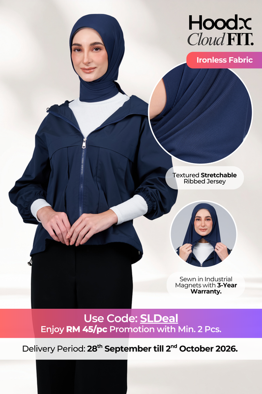 HoodX CloudFit in Navy