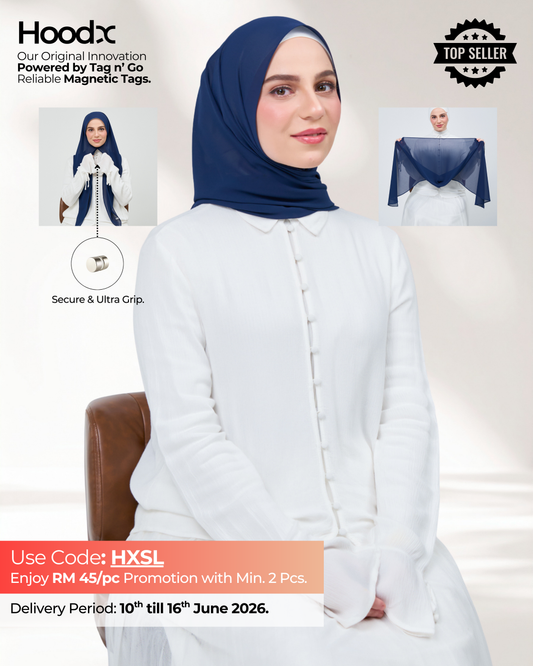 HoodX in Navy