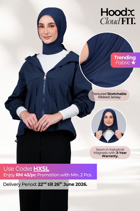HoodX CloudFit in Navy