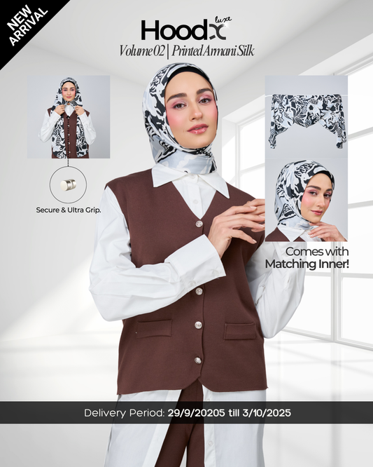[★New] HoodX Printed Set in Earl
