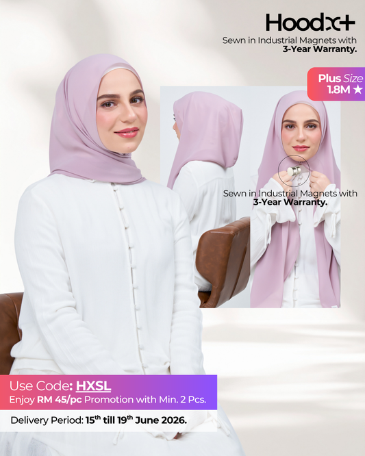 HoodX⁺Plus in Nude Plum
