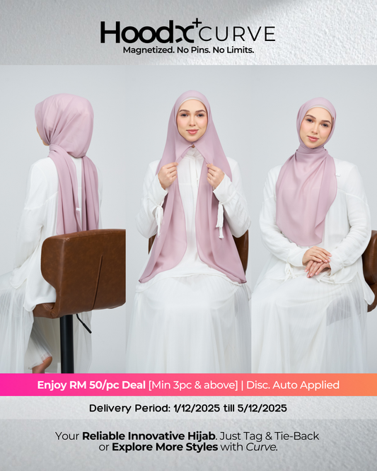 HoodX⁺Plus Curve in Nude Plum