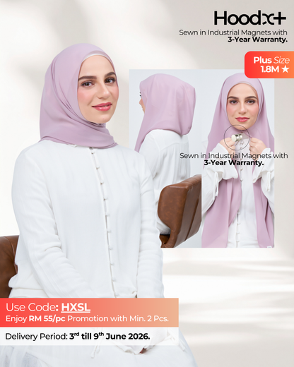 HoodX⁺Plus in Nude Plum