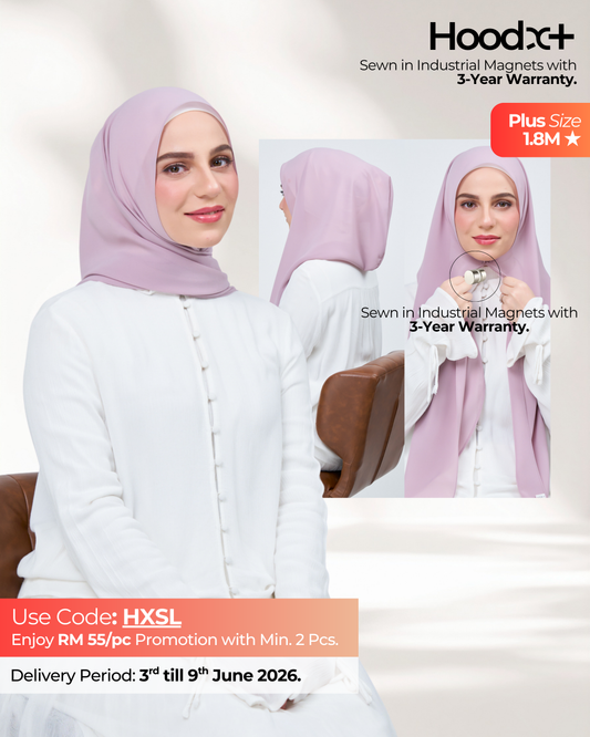 HoodX⁺Plus in Nude Plum