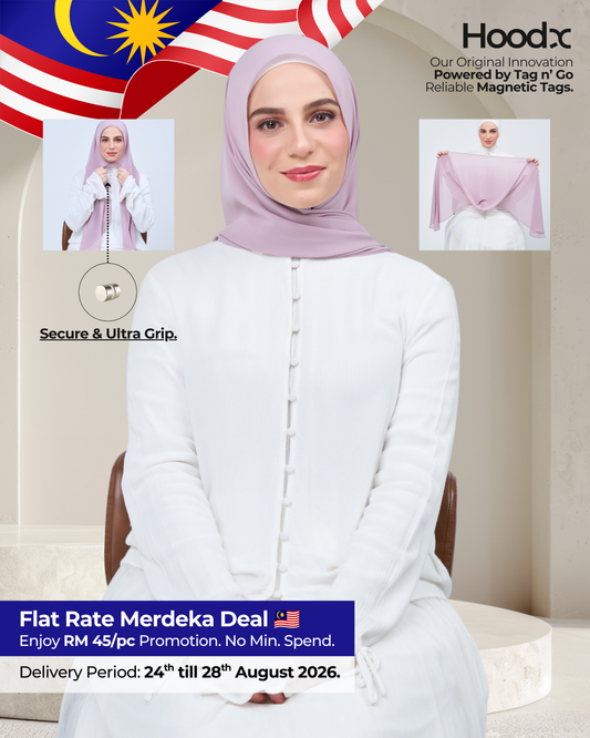 HoodX in Nude Plum
