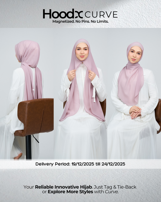 HoodX Curve in Nude Plum