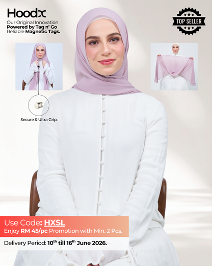 HoodX in Nude Plum