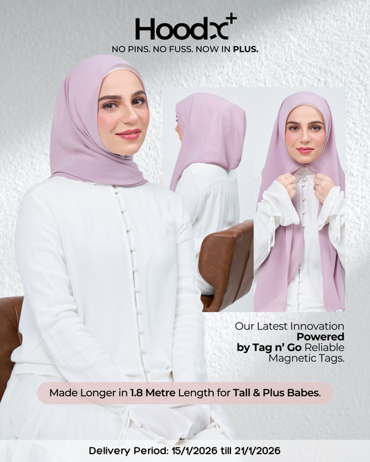 HoodX⁺Plus in Nude Plum