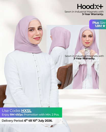HoodX⁺Plus in Nude Plum