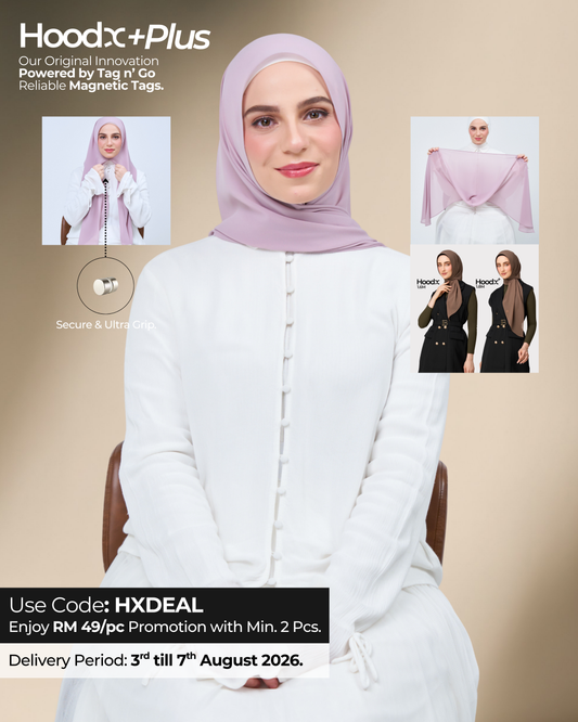 HoodX⁺Plus in Nude Plum