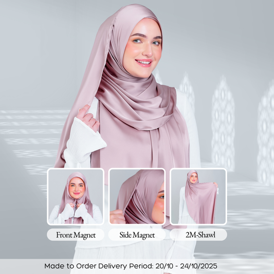Tag n' Go Max [2M] | Satin Silk in Nude Rose