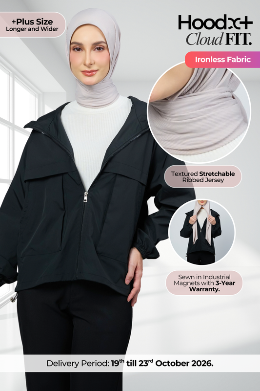 HoodX+ CloudFit in Nude Taupe