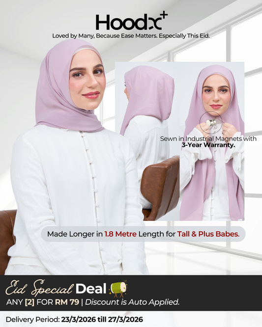 HoodX⁺Plus in Nude Plum