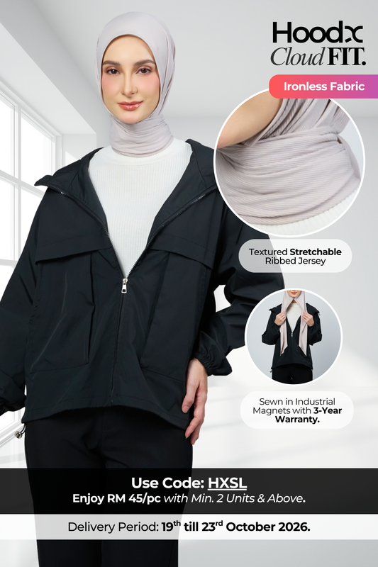 HoodX CloudFit in Nude Taupe