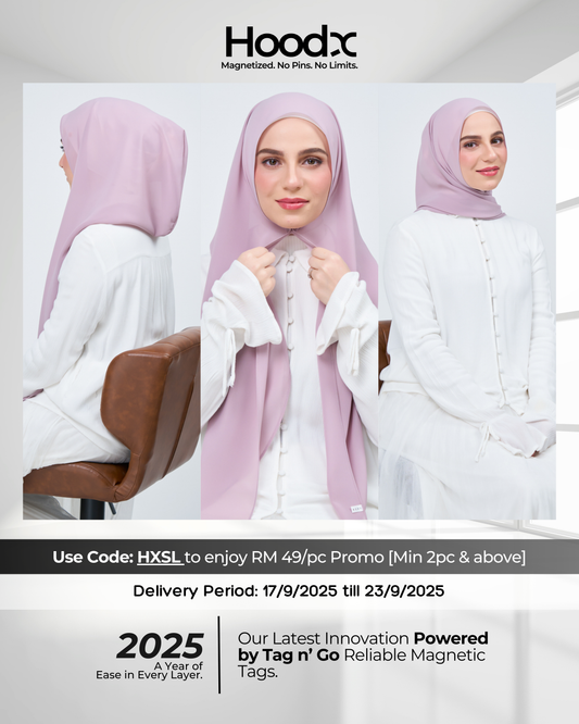 [★New] HoodX in Nude Plum