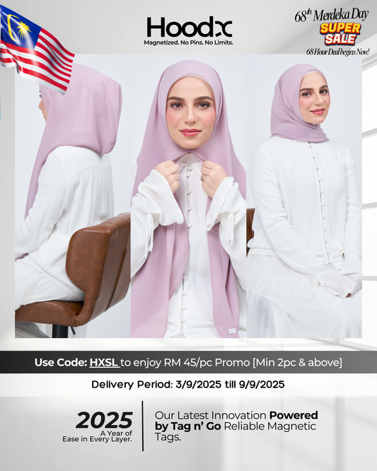 [★New] HoodX in Nude Plum