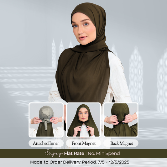 3IN1 Instant Faith Tag n' Go in Dark Olive