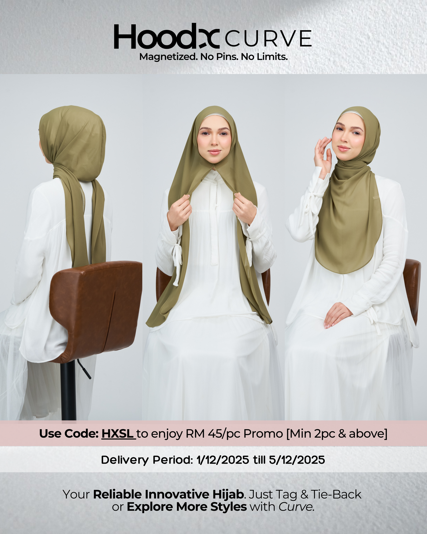 HoodX Curve in Oregano