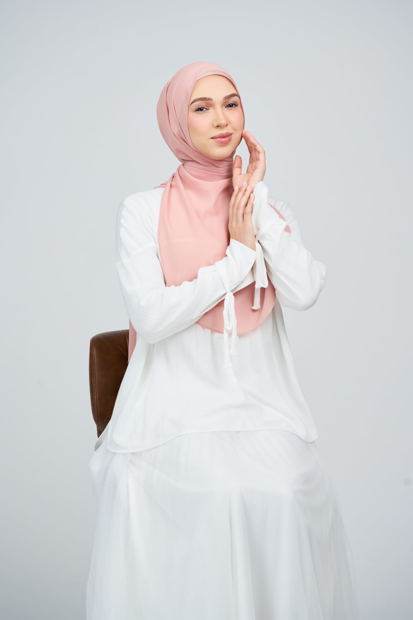 HoodX Curve in Oyster Pink