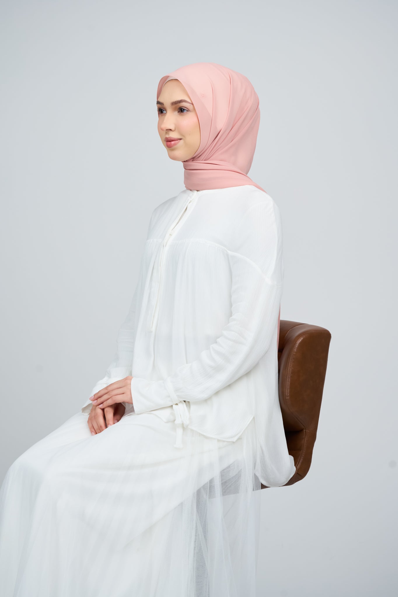 HoodX Curve in Oyster Pink