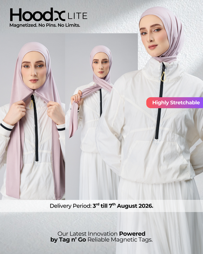HoodX Lite in Pale Pink