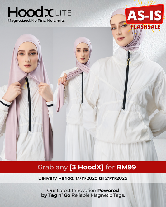 [As-Is] HoodX Lite in Pale Pink